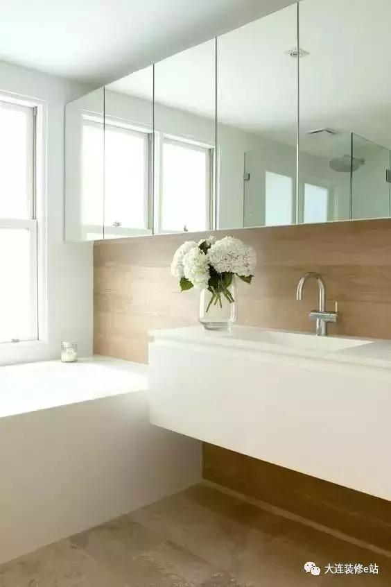 大连装修-N款流行镜柜：镜柜是个好东西，是镜子也可收纳