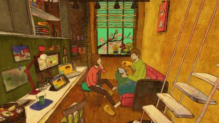 loveis韩国插画师,loveis爱小时光插画