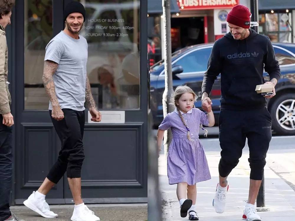 白色NMD、AJ简直防不胜防！看看Icon们夏天爱穿的小白鞋