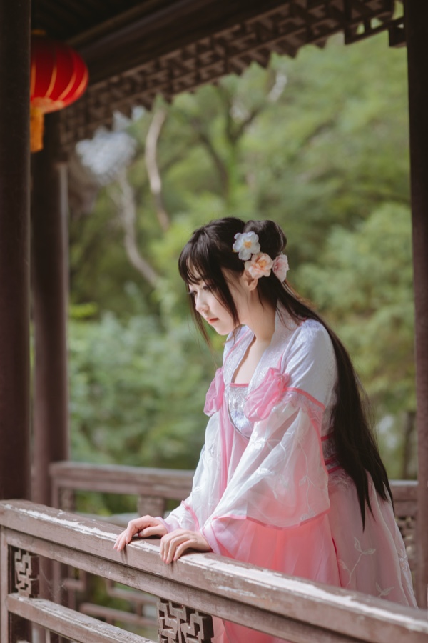 花千骨cos小花千骨,花千骨cosplay小骨