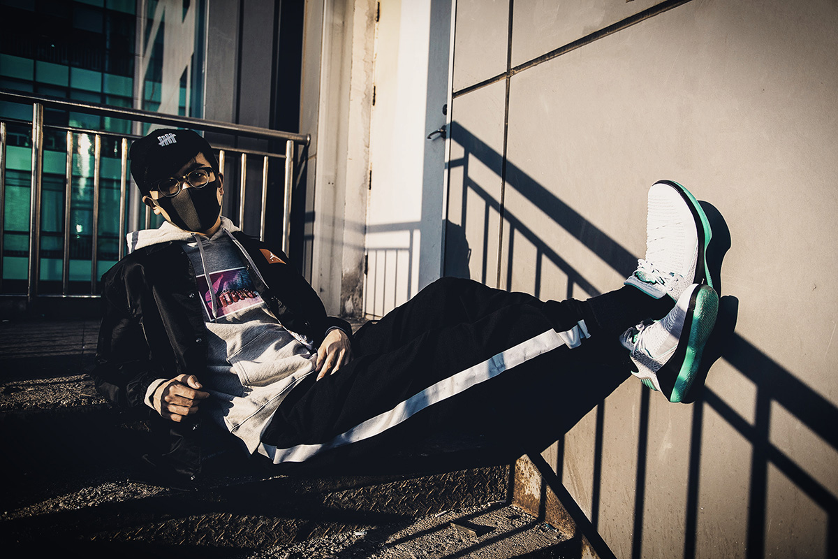 开箱上脚耐克篮球鞋,第一双airjordan正代鞋款在中国