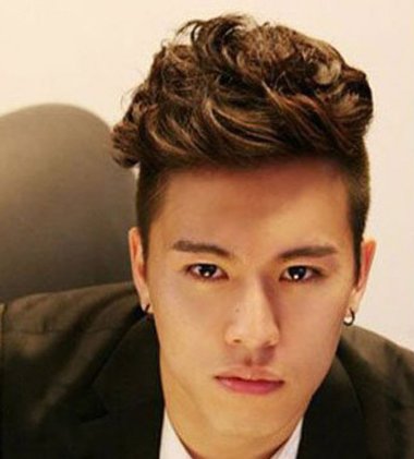 五官英气合适烫发,法式英气烫发图片