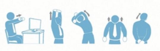 肩膀脖子和腰部僵硬怎么办,手腕僵硬粘连康复锻炼图