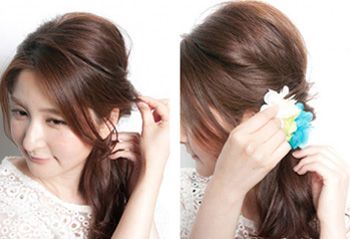 大脸合适扎气质的发型,大脸妹子合适的发型扎法