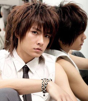 五官英气合适烫发,法式英气烫发图片