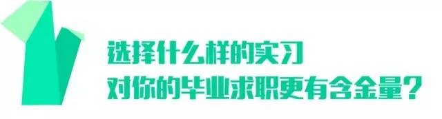 选择什么样的实习，让你在毕业求职中更有竞争力丨实习僧职场进阶计划