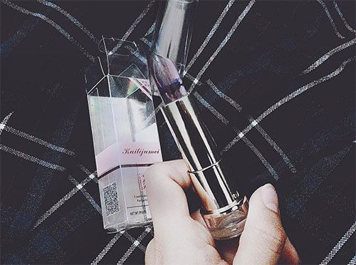 泰国草莓味变色唇膏,泰国变色唇膏水蜜桃