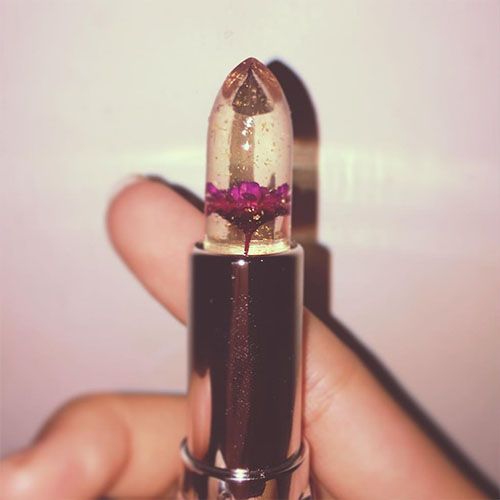 泰国草莓味变色唇膏,泰国变色唇膏水蜜桃