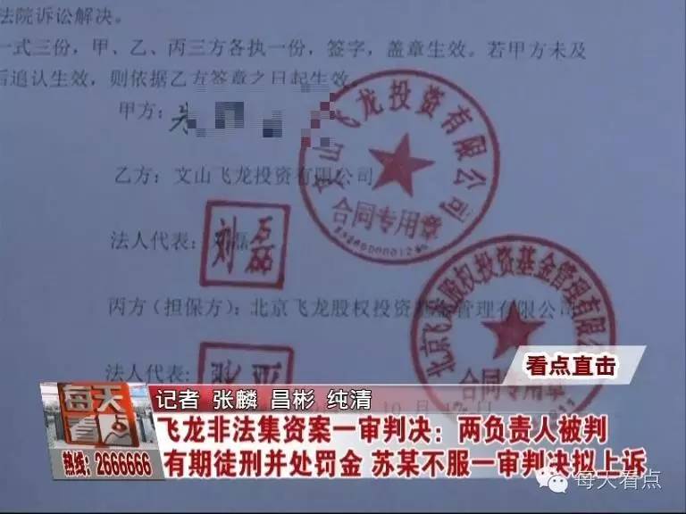 飞龙非法集资诈骗案,新乡市飞龙集团集资案如何宣判