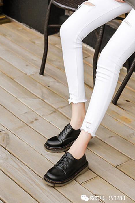 欧美风复古单鞋,欧美复古真皮单鞋图片