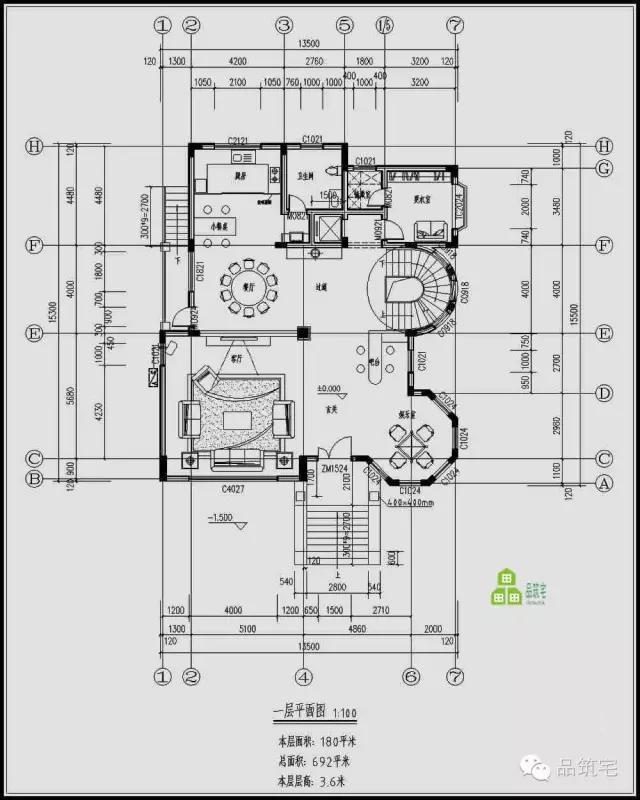 实用豪宅设计布局,3层豪宅设计大全