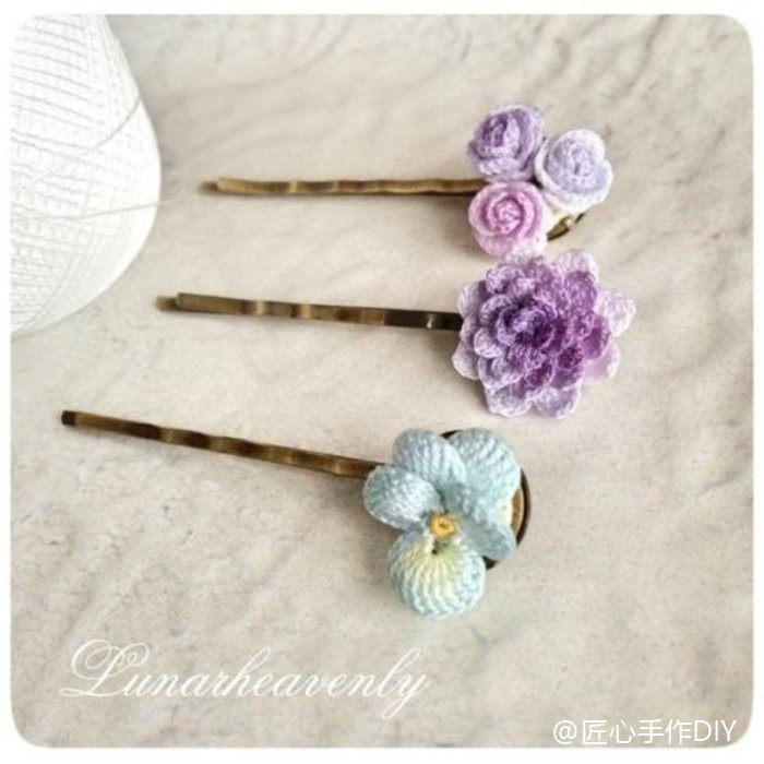 100种经典钩花,最好看的钩花