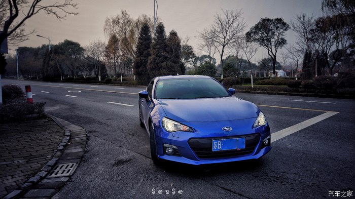 玩车报告斯巴鲁brz,新款斯巴鲁brz试驾