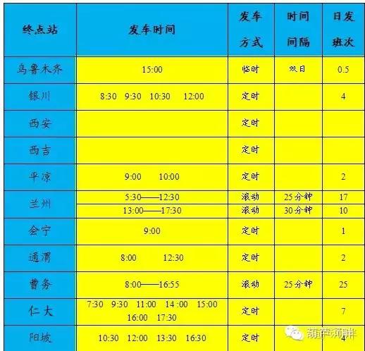 镇宁汽车站春节客车时间表,静宁客运站客车时间表