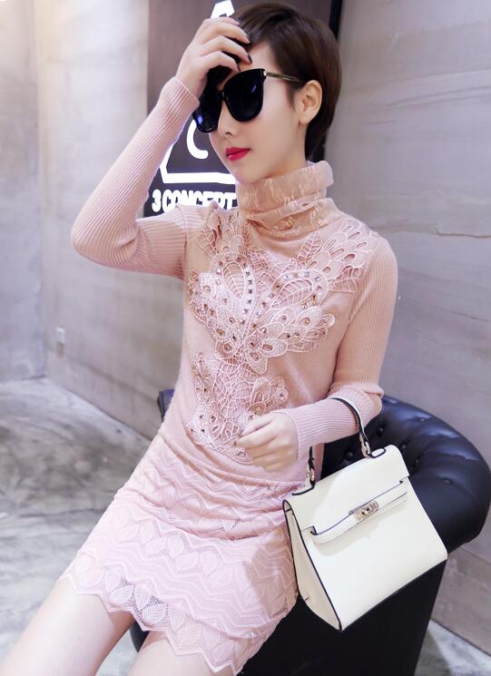 保暖蕾丝打底衣,中老年蕾丝保暖内衣