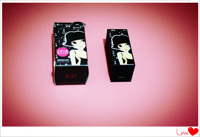 萌奇泡芙小姐移动电源充电器---小巧却别致一格