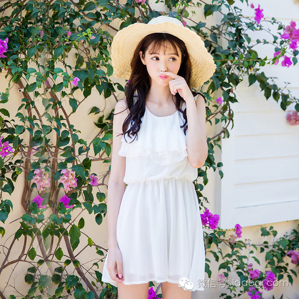 韩范伊人馆连衣裙,新款减龄韩范连衣裙