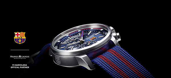 梅西金球奖特别款腕表,艾美巴萨限定版手表图片大全