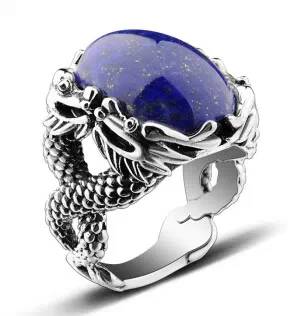 彩宝男戒：男人也能够如此风骚