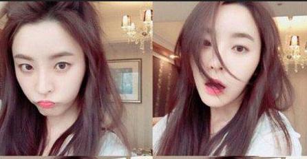 韩国发型女中长发明星,韩国卷发发型中长发