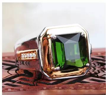 彩宝男戒：男人也能够如此风骚