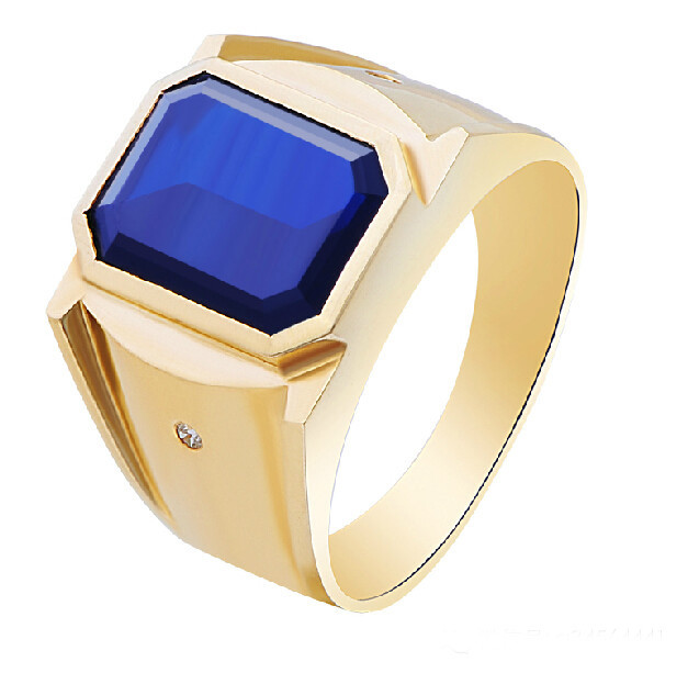 彩宝男戒：男人也能够如此风骚