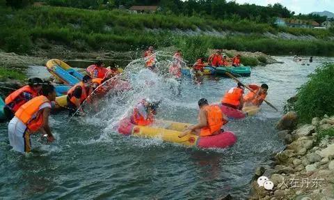 丹东峡谷漂流,丹东漂流的视频