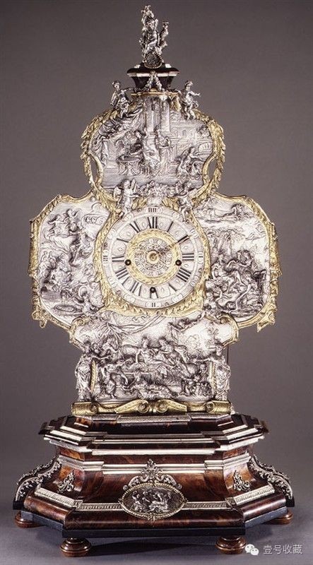 欧洲古董钟白色珐琅表盘,富玩珠宝穷玩表