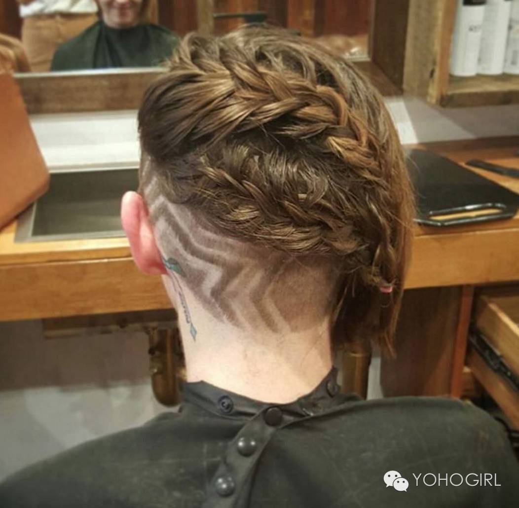 男生爱得要死的美式理发也是女生潮流，不过女生理发师更酷！