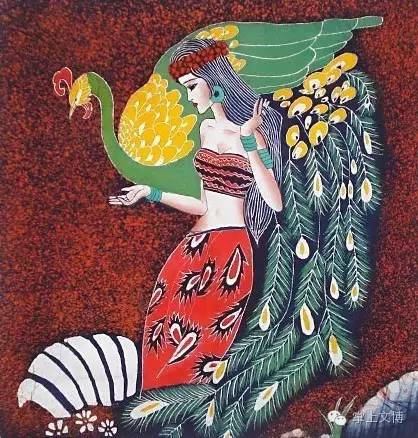 画一幅关于蜡染的画,合适新手的蜡染画