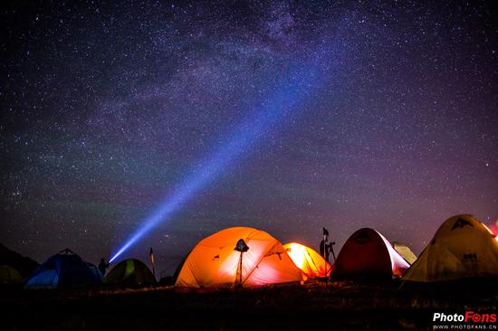 如何拍出璀璨绚丽的星空,流光快门怎么拍摄绚烂星空