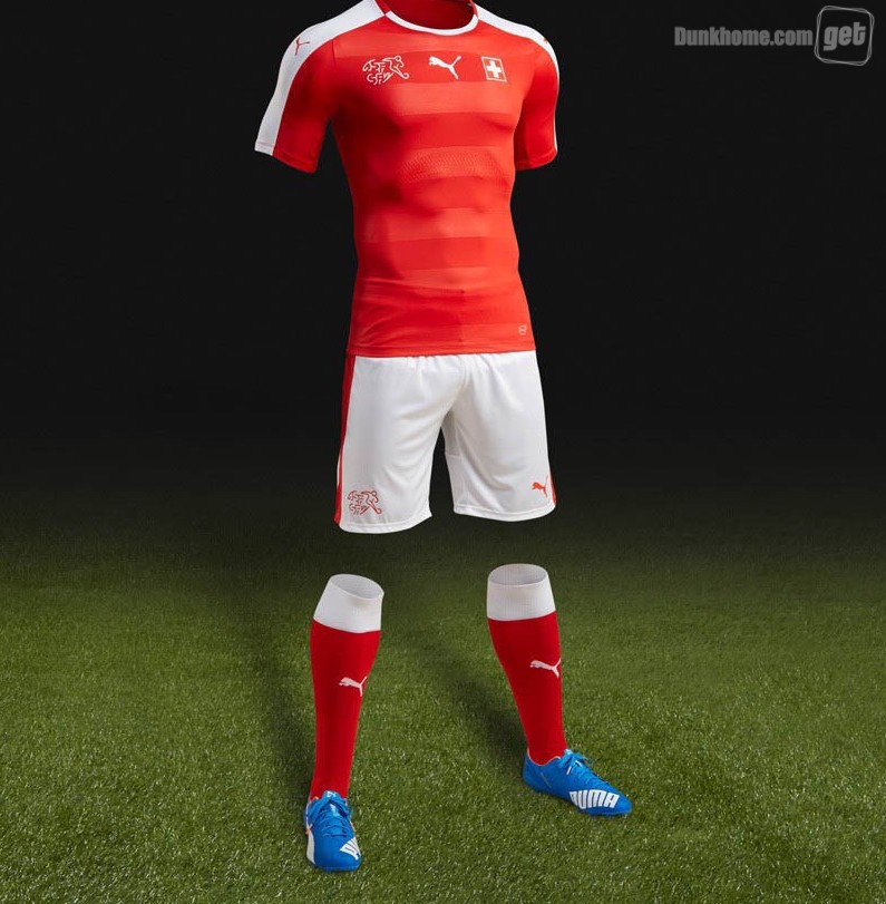 puma第三客场球衣,puma发布瑞士国家队全新主场球衣