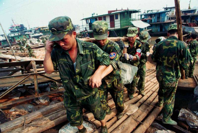 直击解放军防汛抗洪一线,今年汛情是哪年来最猛的