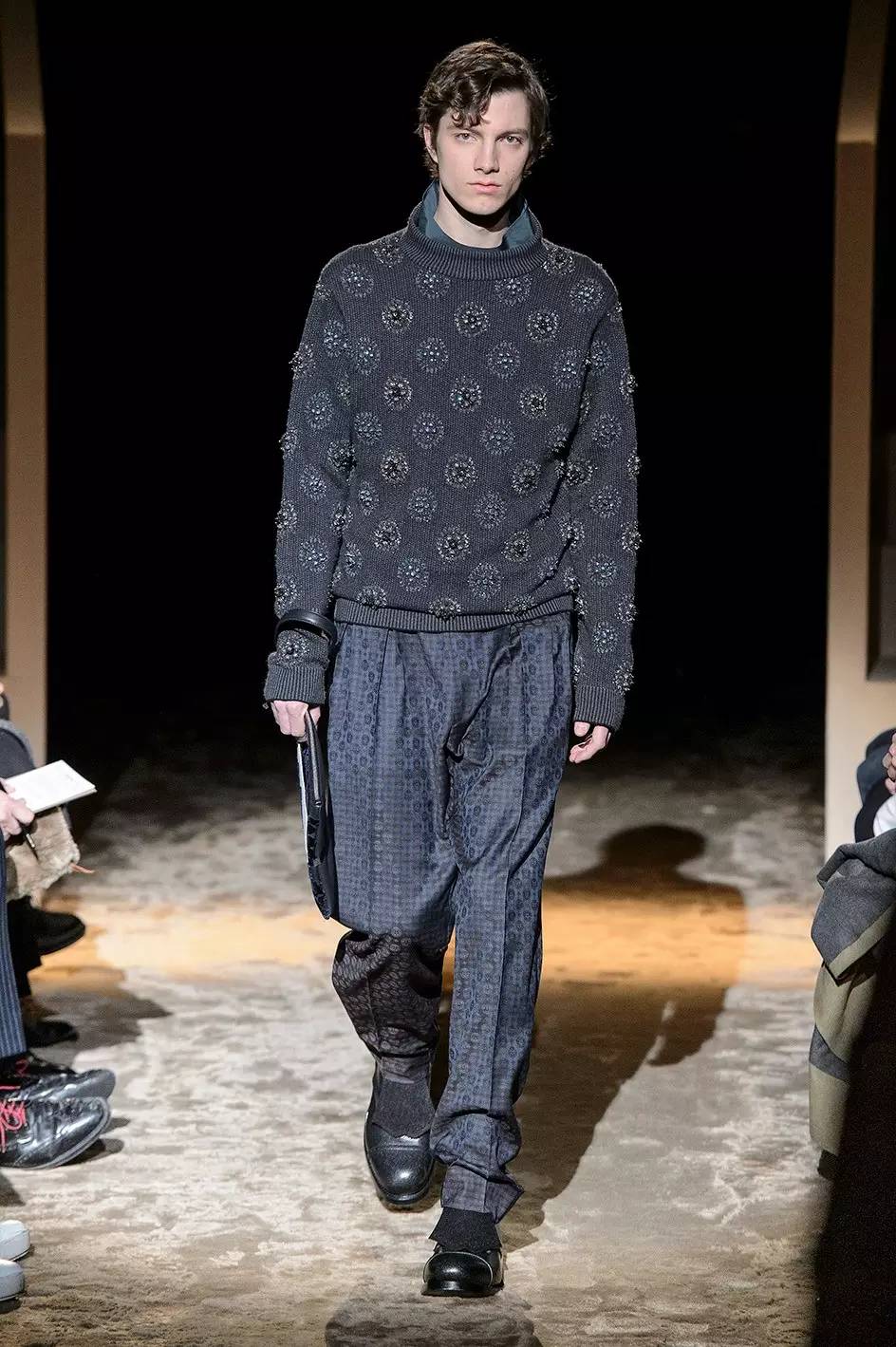 时装周街拍盘点,秋冬伦敦男装周ermenegildozegna