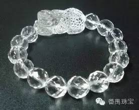 天然白水晶宝石,纯天然透明白水晶宝石