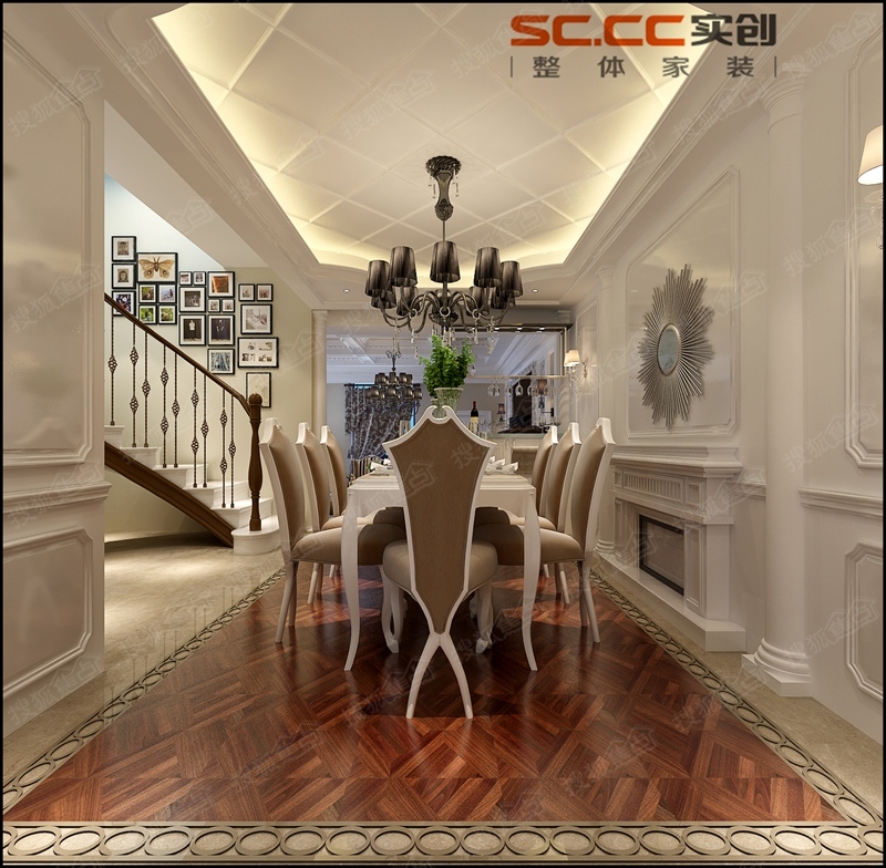 青岛红墅湾装修风格,青岛世茂意墅湾联排别墅装修