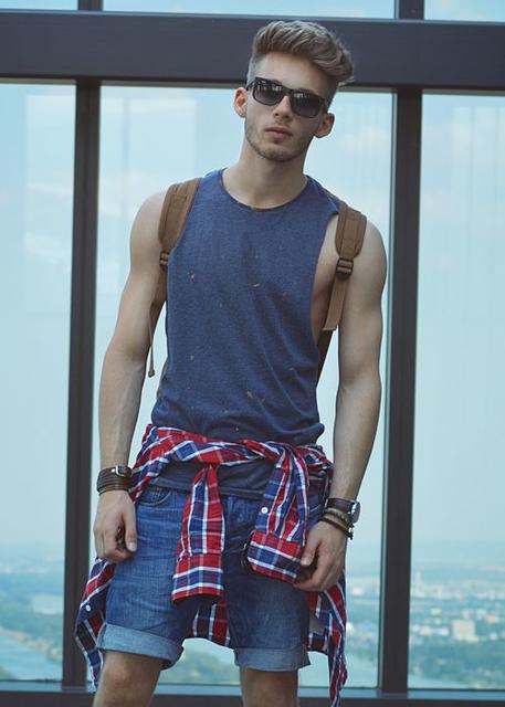 五分裤夏季女牛仔薄,男士休闲牛仔短裤五分裤夏季薄款