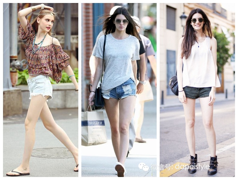 身材不一定高瘦穿衣才好看,没有身材怎么穿短裤