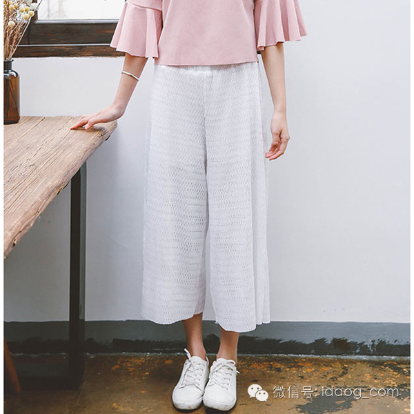 显高有型阔腿裤,胖mm大码有型阔腿裤