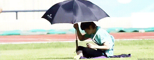 6把烈日下最靠得住的遮阳伞，防止晒成古天乐