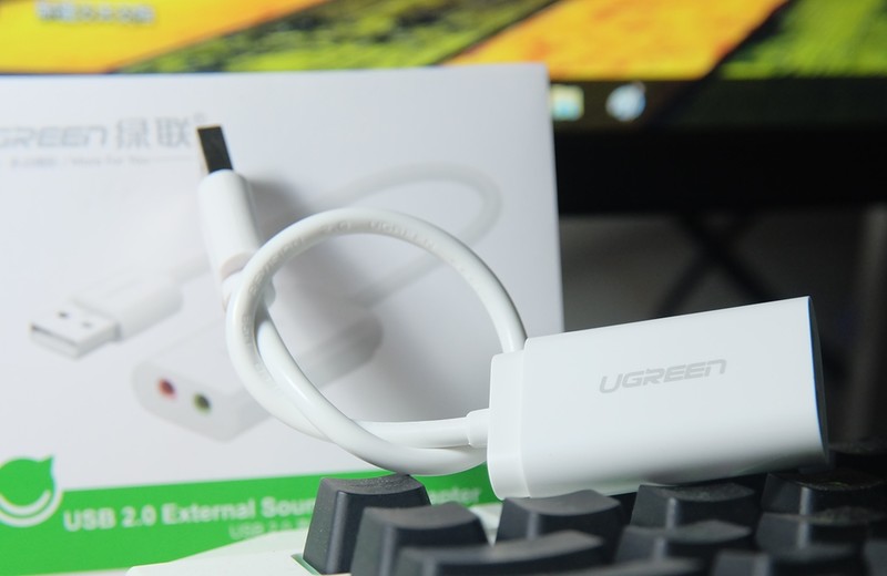 让绿联外置USB声卡来拯救你的电脑吧