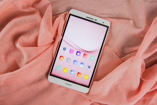 开箱华为m2青春版,水晶粉开箱