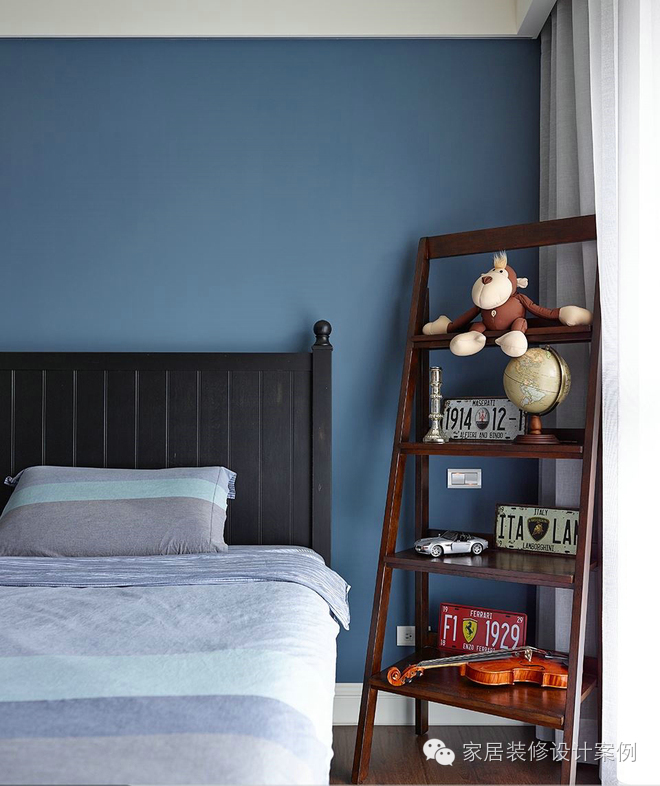 美式乡村温馨质朴,美式乡村风格挑空客厅沙发背景墙