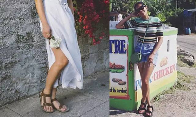 刘雯百丽同款凉鞋,刘雯凉鞋推荐