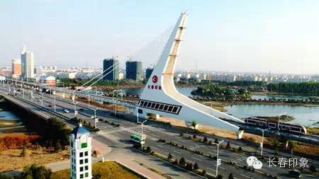 长春一座桥的图片,长春有个非常美的桥