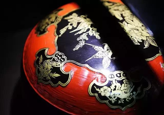 永春漆篮细节,永春漆篮和日本漆盒