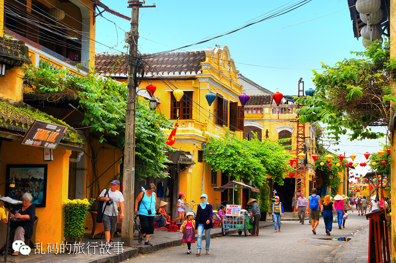 越南会安古城特色,越南会安古城街头