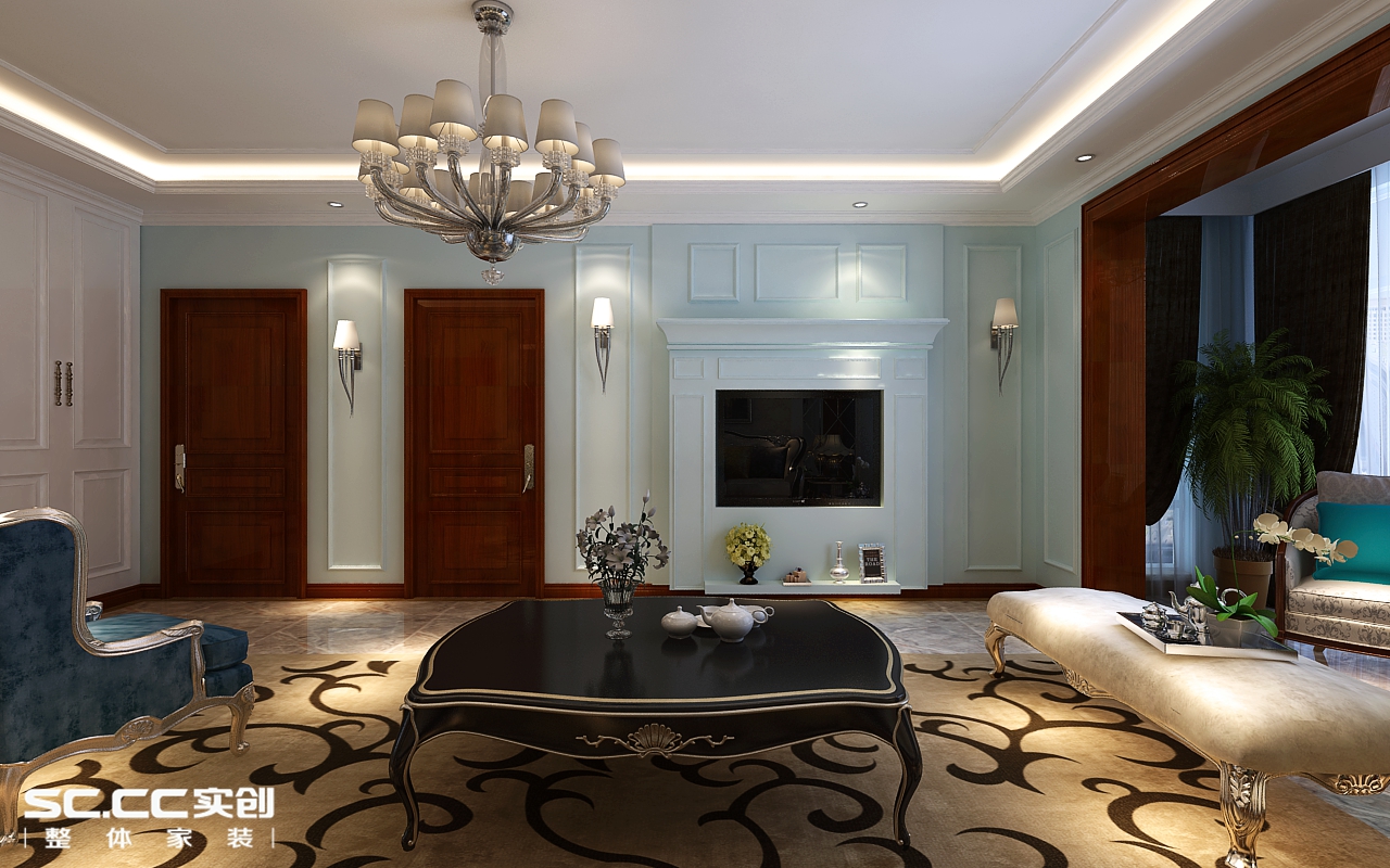 14万简欧装修效果图,14万装修90平方房子效果图