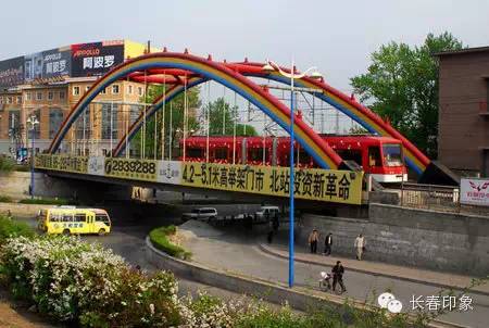 长春一座桥的图片,长春有个非常美的桥
