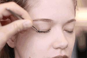 假睫毛怎么粘贴最快,假睫毛手残党也能轻松get漫画眼